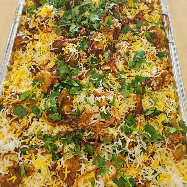 Raju Gari Chicken Biryani { Starts From 12pm }.